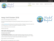 Tablet Screenshot of mindfulbodywork4u.com